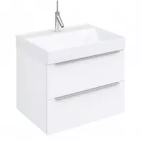 Zestaw szafka z umywalką Malaga D60 biały 521556
