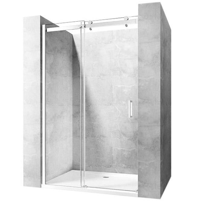 Drzwi prysznicowe chrom Nixon-2 100x190 lewe chrom Rea K5012