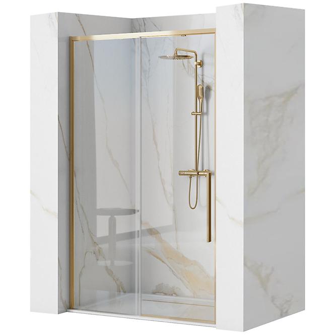 Drzwi prysznicowe Solar 100x195 gold Rea K6547
