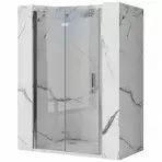 Drzwi prysznicowe Molier 80x190 chrom Rea K6367