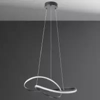 Lampa ORBIT BLACK AH-ORLED28BL LED LW1