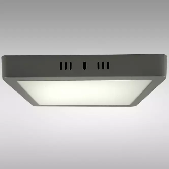 Panel LED BLOCK 18W 4200K Kwadrat Jasno szary