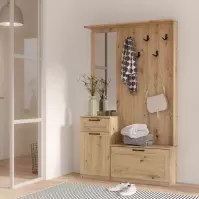Garderoba NIKO nikd041-d78 dąb artisan