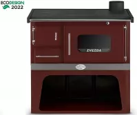 Kuchnia ZVEZDA CLASSIC GFE brown 5,7kW prawa Eko