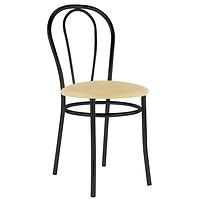 Krzesło TULIPAN black V18N beżowe