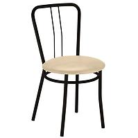Krzesło ALBA black V18N beżowe