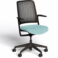 Krzesło obrotowe WITHME CSE20 niebieskie