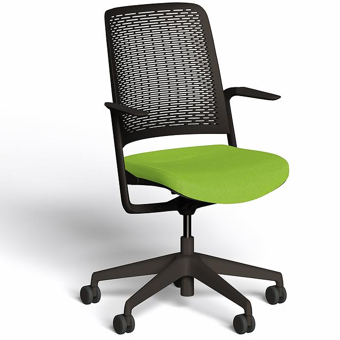 Krzesło obrotowe  WITHME CSE16 zielone