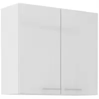 Szafka Kuchenna Lara 80g-72 2f Mdf Biały Połysk
