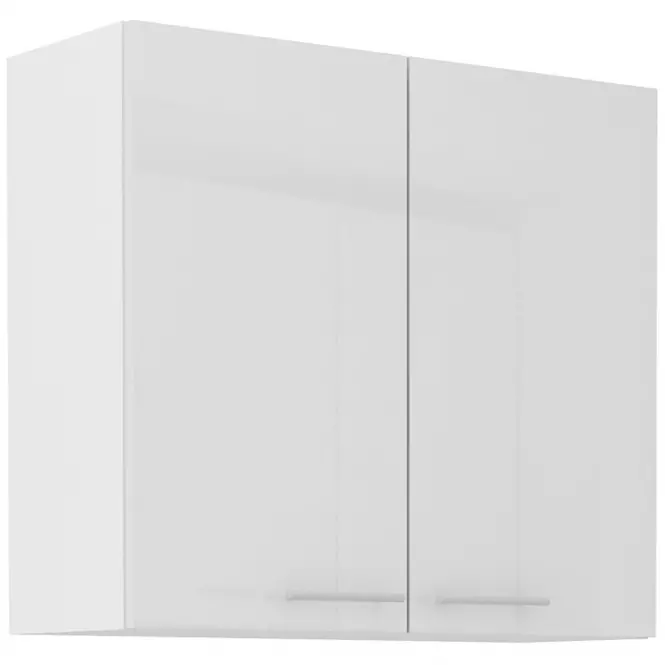 Szafka Kuchenna Lara 80g-72 2f Mdf Biały Połysk
