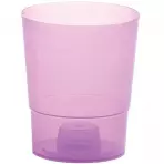 Doniczka Coubi fioletowa transparentna DSTO125 CR91G