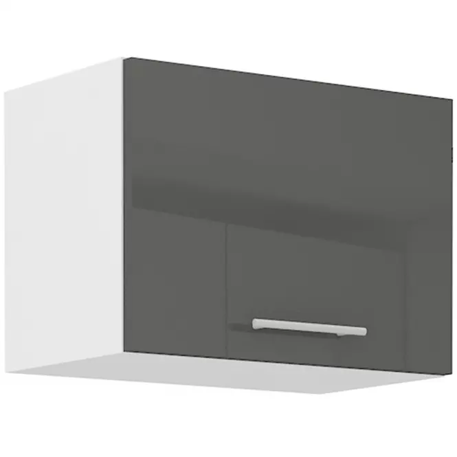 Szafka Kuchenna Lara 50gu-36 1f Mdf Szary Połysk