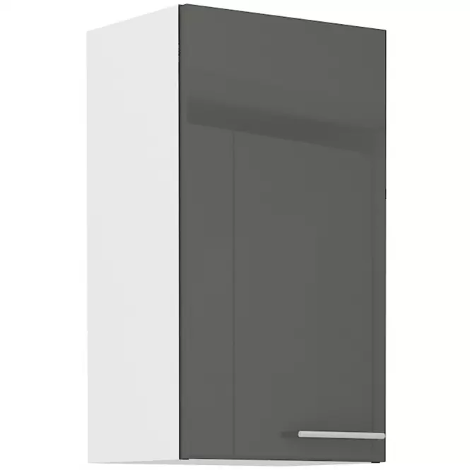 Szafka Kuchenna Lara 40g-72 1f Mdf Szary Połysk