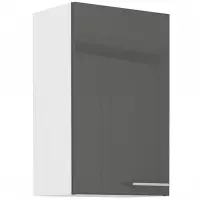 Szafka Kuchenna Lara 45g-72 1f Mdf Szary Połysk