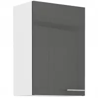 Szafka Kuchenna Lara 50g-72 1f Mdf Szary Połysk