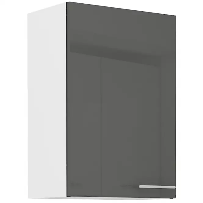 Szafka Kuchenna Lara 50g-72 1f Mdf Szary Połysk