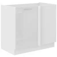 Szafka Kuchenna Lara105 Nd 1f Bb Mdf Biały Połysk