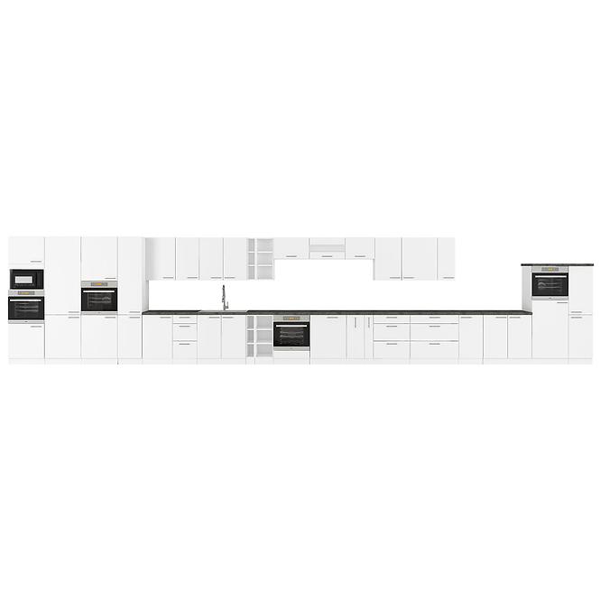 Szafka Kuchenna Lara 60dkpl-162 1f Bb Mdf Biały Połysk