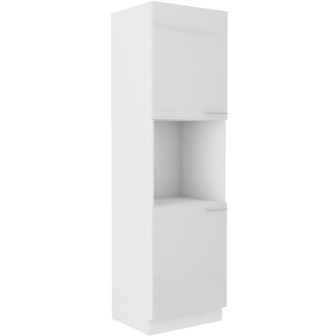 Szafka Kuchenna Lara 60dp-210 2f Bb Mdf Biały Połysk