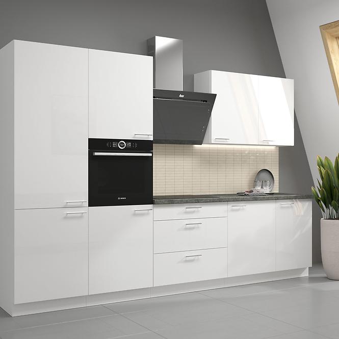 Szafka Kuchenna Lara 60dp-210 2f Bb Mdf Biały Połysk