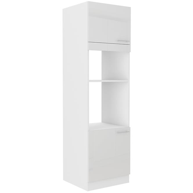 Szafka Kuchenna Lara 60dpm-210 2f Bb Mdf Biały Połysk