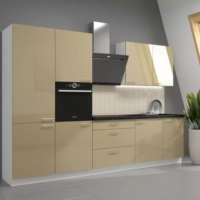 Szafka Kuchenna Lara 40d 1f Bb Mdf Cappucino Połysk