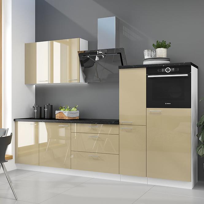 Szafka Kuchenna Lara 40d 1f Bb Mdf Cappucino Połysk