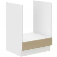 Szafka Kuchenna Lara 60d Gaz Bb Mdf Cappucino Połysk
