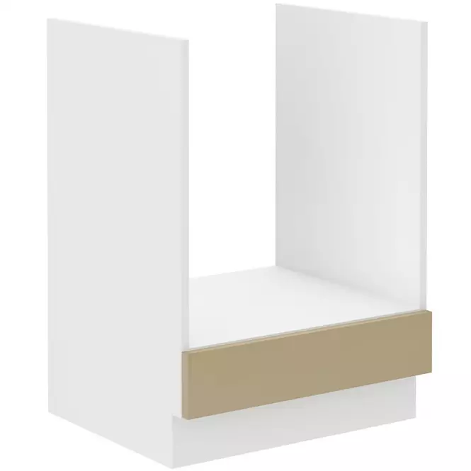 Szafka Kuchenna Lara 60d Gaz Bb Mdf Cappucino Połysk