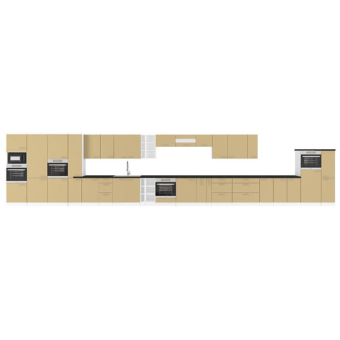 Szafka Kuchenna Lara105 Nd 1f Bb Mdf Cappucino Połysk
