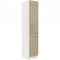 Szafka Kuchenna Lara 40dk-210 2f Bb Mdf Cappucino Połys