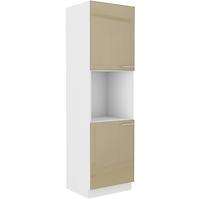 Szafka kuchenna Lara 60dp-210 2f Bb Mdf Cappucino Połys