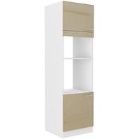 Szafka Kuchenna Lara 60dpm-210 2f Bb Mdf Cappucino Poły