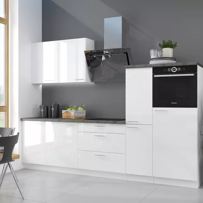 Szafka Kuchenna Lara Front Zm.570x446 Mdf Biały Połysk,5