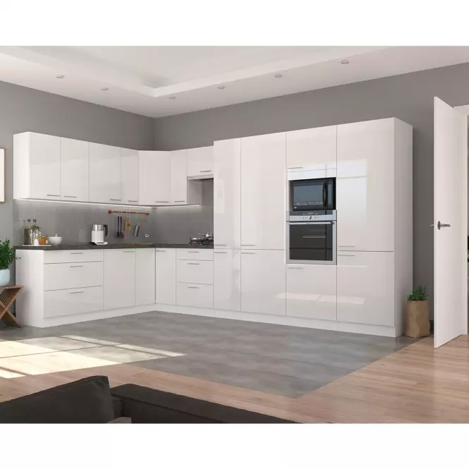 Szafka Kuchenna Lara Front Zm.570x446 Mdf Biały Połysk,7