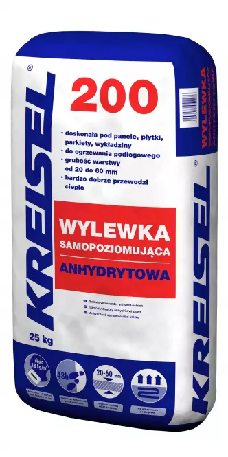 Kreisel 200 Wylewka samopoziomująca anhydrytowa 20-60mm 25KG