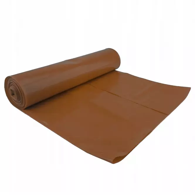 Worki na śmieci ld 120l a25 brązowe 00518