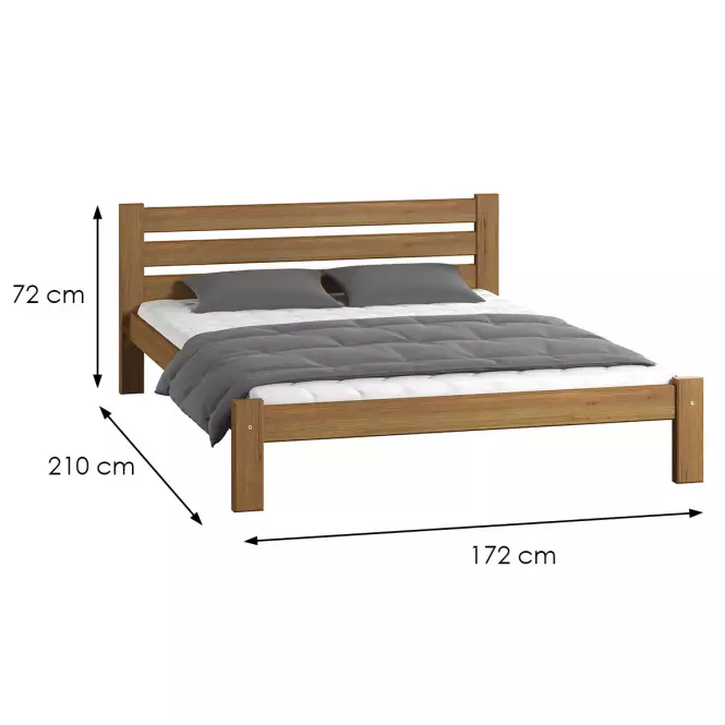 Łóżko Adek 160 dąb