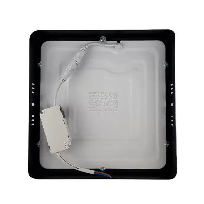 Panel LED BLOCK 24W 4200K Kwadrat Antracyt