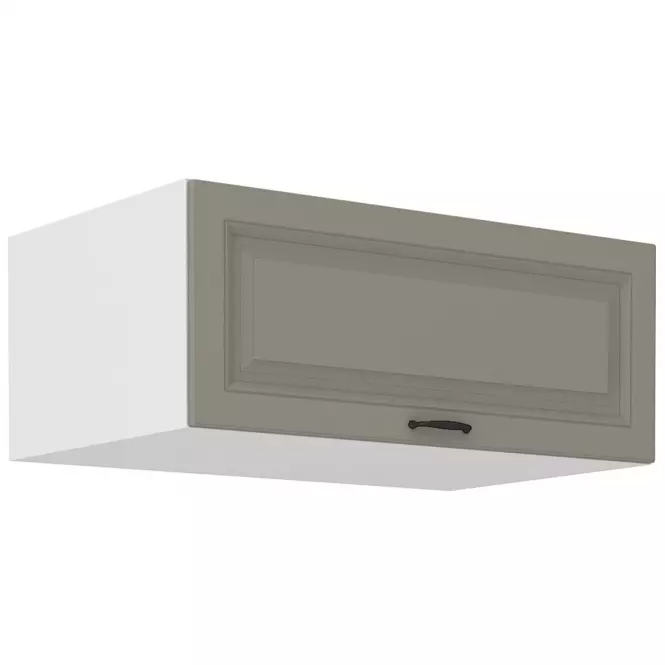 Szafka kuchenna Stilo claygrey/biały 80 Nagu-36 1F
