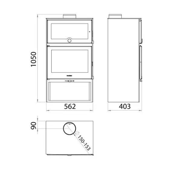 Piec Zamora 7,1 kW Eco Design