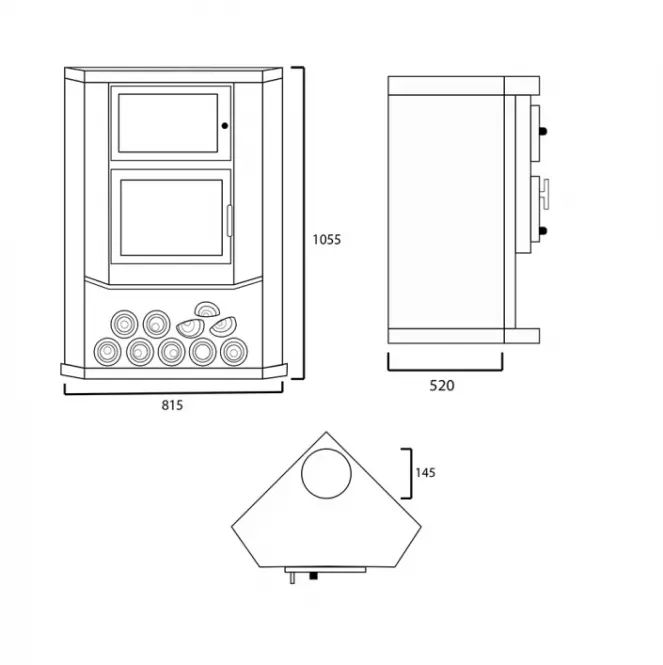 Piec Coimbra 7 kW Eco Design
