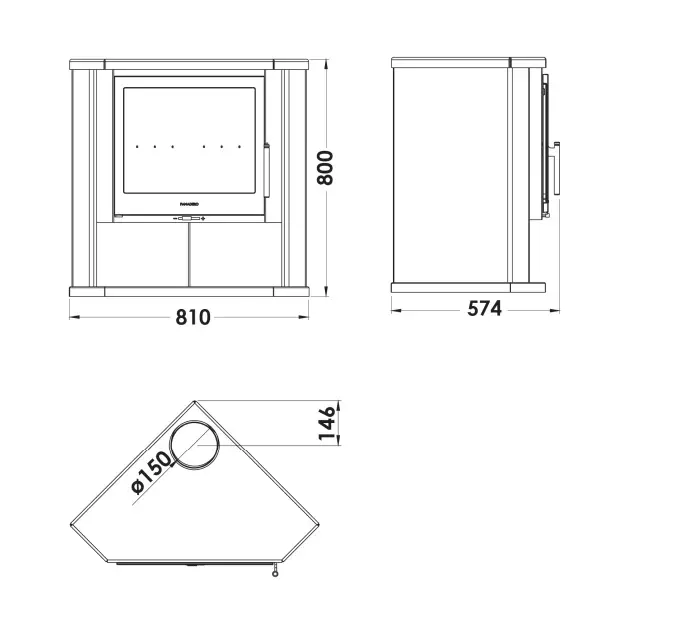 Piec Sintra 7 kW Eco Design