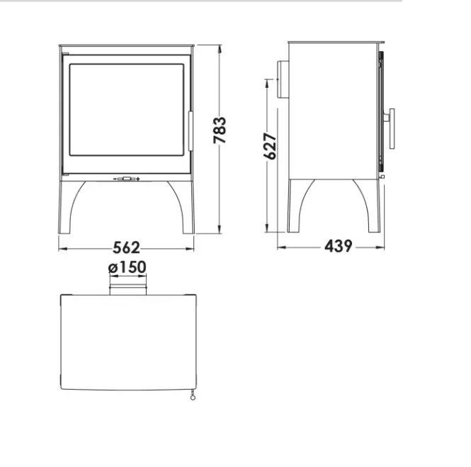 Piec Topaze 7,1 kW Eco Design