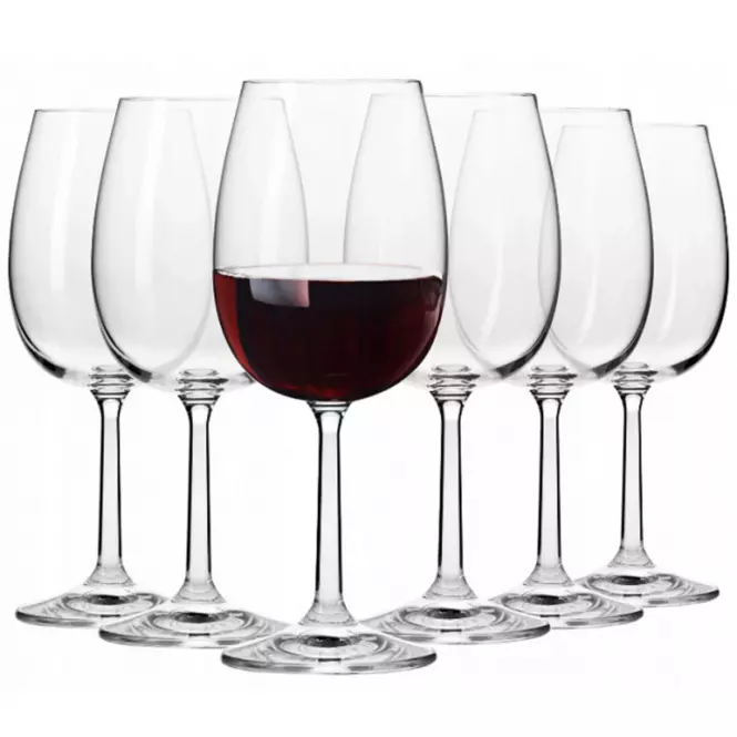 Komplet kieliszków do wina czerwonego Pure 6x350 ml