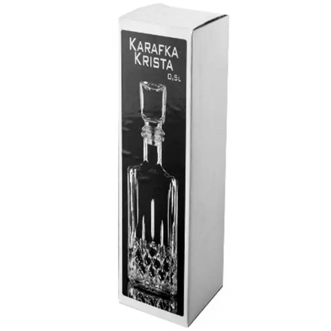 Karafka Kristal 500 ml z korkiem 3K9304