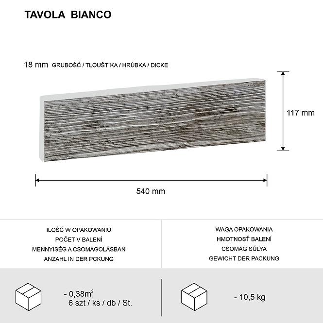 Kamień Betonowy Tavola Bianco