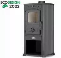 Piec kominkowy ŻAR czarny 7,5kW
