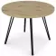 Stół Log TB circle 100x100 artisan/czarny,3