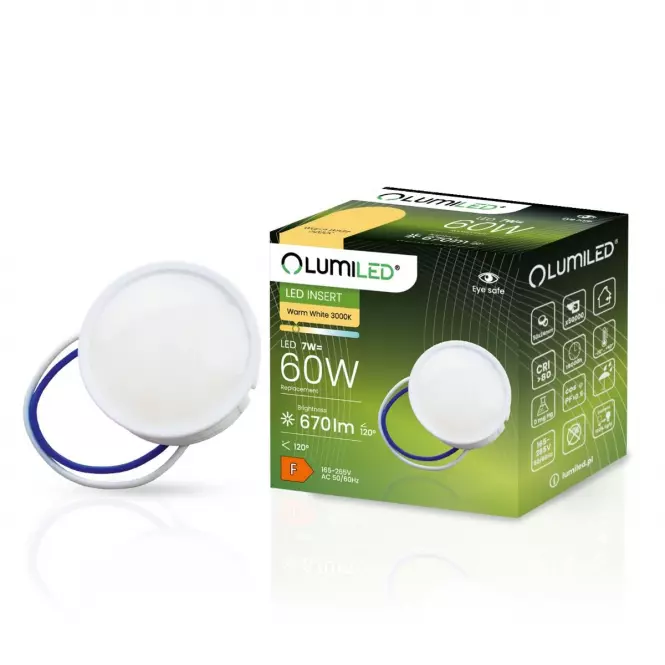 Moduł LED INSERT 7W 3000K